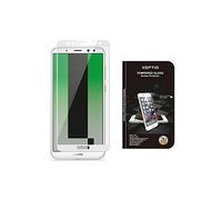 Huawei Honor View 10 : Protection d'écran en verre trempé FULL COVER contour blanc - Tempered glass Screen protector / Films vitre Protecteur d'écran