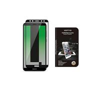 Huawei Honor View 10 : Protection d'écran en verre trempé FULL COVER contour noir - Tempered glass Screen protector / Films vitre Protecteur d'écran