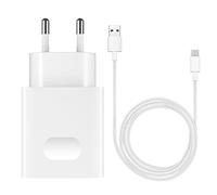 Huawei HW-050200E01 Chargeur 2 Ampères Blanc/Câble de charge MicroUsb pour Huawei P10 Lite/P9 Lite/P8/P8 Lite/P8 Lite 2017/P Smart/P Smart 2019 Honor 7 6/ Ascend P8 P7 etc.