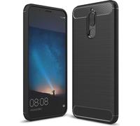 Huawei Mate 10 Lite Housse de téléphone portable par NALIA, look carbone Silicone Cover Case Protection