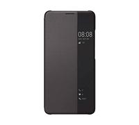 Huawei Mate 10 Pro Flip View Cover, Brun - s'adapte Mate 10 Pro