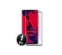 Huawei Mate 20 Pro Vitre protection d'ecran en verre trempé incassable protection integrale Full 3D Tempered Glass FULL GLUE - [X1-Noir]