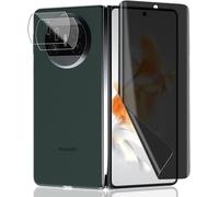 Huawei Mate X3 Screen Protector Flexible Tpu Anti Spy 1 Pieces + Huawei Mate X3 Tempered Glass Lens Protector 2 Pieces Privacy Anti-Scratch