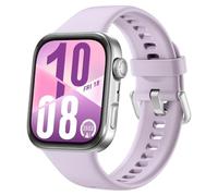 MONTRE CONNECTÉE HUAWEI WATCH FIT 4 BLUETOOTH GRIS AVEC BRACELET EN FLUOROÉLASTOMÈRE VIOLET