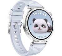 Huawei Watch GT 5 41mm Argent (Bracelet En Silicone Bleu)