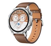 HUAWEI Montre Intelligente Watch GT 5 46 mm, Design Tranchant, Toute Nouvelle Course à Pied et Cyclisme, Suivi de la santé, jusqu'à 14 Jours d'autonomie, Compatible avec iOS et Android, Marron