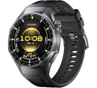 Huawei Montre connectée Watch GT6 Pro 46 mm Bluetooth Titane noir Bracelet fluoroélastomère noir