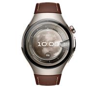 Huawei Montre connectée Watch 5 46 mm Titane Marron – Plus de 100 modes d'entraînement
