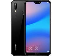 HUAWEI P20 Lite (32 Go + 4 Go de RAM) 5,84" FHD + Display, 4G LTE Dual SIM GSM débloqué Smartphone Usine ANE-LX3 - Modèle International - Non (Midnight Black)