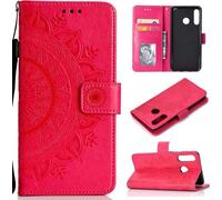 Huawei P30 Lite Housse de téléphone portable Flip Case Cover Étui pour téléphone portable Mandala Rose