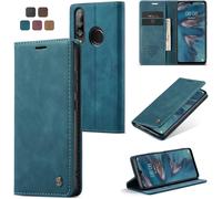 Huawei P30 Lite/Nova 4e Case Shockproof Premium Pu Leather Case Card Slots Wallet Pouch With Stand Function Flip Case For Huawei P30 Lite/Nova 4e - Blue Green