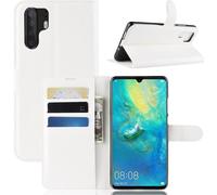 Huawei P30 Pro Housse de téléphone portable Flip Cover Case Bumper Blanc