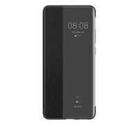 Huawei P40 Pro Smart View Flip Étui cellulaire Original, Noir