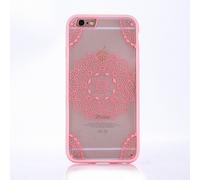Huawei P9 Lite Étui de Portable Mandala Coque Motif Indienne Dentelle Rose, Neuf