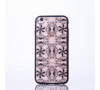 Huawei P9 Lite Étui de Portable Mandala Motif la Couverture Ornements Noir Neuf