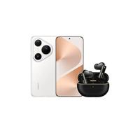 HUAWEI Pura 80 Pro téléphone Intelligent 12GB+512GB, + FreeBuds Pro 4 Noir Capteur Ultra Lumineux de 1 Pouce, Capteur téléobjectif Macro Ultra Lumineux, Annulation du Bruit par l’IA, Blanc