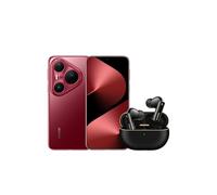 Huawei Pura 80 Pro téléphone Intelligent 12GB+512GB, + FreeBuds Pro 4 Noir Capteur Ultra Lumineux de 1 Pouce, Capteur téléobjectif Macro Ultra Lumineux, Annulation du Bruit par l’IA, Rouge