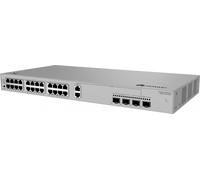 Huawei S220S-26PN4JX (24*10/100/1000BASE-T ports (22*PoE+), 2*10/100/1000/2.5GBASE-T Combo (PoE+), 2*10GE SFP+ ports, 400 W PoE, built-in AC power)