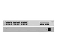 Huawei S310S Series S310S-24P4JX - Commutateur - Géré - 24 x 10/100/1000 (PoE+) + 2 x 100/1000/2.5G SFP + 2 x 100/1000/10G SFP+ - flux d'air de l'avant vers le côté - Montable sur rack - PoE+ (400 W)