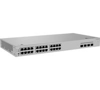 Huawei Switch S220S-24P4JX,S220S-24P4JX,S220S-24P4JX (24*10/100/1000BASE-T ports (400 W PoE+), 2*10GE SFP+ ports, 2*2.5GE SFP ports, alimentation AC intégrée)