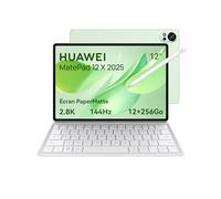 HUAWEI Tablette MatePad 12 X 2025, et M-Pencil Pro, Clavier Inclus, écran PaperMatte Ultra-Clair de 12 Pouces avec résolution 2.8K, 144 Hz et 1000 nits, 12+256 Go, Batterie 10100 mAh, Vert