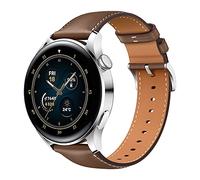 HUAWEI Watch 3 3,63 cm (1.43") 46 mm AMOLED 4G Marron/Acier Inoxydable GPS (Satellite)
