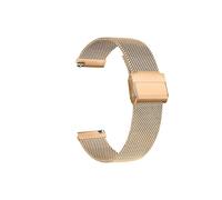 Huawei Watch 3 Elite Snap Fastener Mesh Metal Braided Strap KRD45 Gold Silver