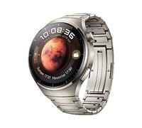HUAWEI Watch 4 Pro, Titane de qualité aérospatiale, Plus de 100 Modes d'entraînement, Jusqu'à 21 Jours d'autonomie de la Batterie, Téléphonie cellulaire eSIM, Compatible avec Android et iOS, Titanium