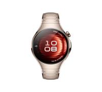 Huawei WATCH 5 46mm, écran AMOLED 1.38" 466x466, boîtier titane or rose, bracelet titane or rose, GPS, WiFi, Bluetooth 5.2, Android 10+, étanche 5 ATM