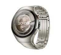 HUAWEI Watch 5 46mm Montre connectée, Technologie X-Tap à détection Multiple, Votre santé en Un Coup d'œil, eSIM, ECG,Smart Gestures, pour Android et iOS, Garantie prolongée de 6 Mois, Argent