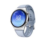 HUAWEI Watch 6 46mm Montre Connectée, eSIM, NFC, GPS, iOS & Android, Bleu | Suivi complet de la santé avec X-TAP, Modes sportifs avancés, 3000 Nits, EasyCross™ Strap, Analyse de la condition physique