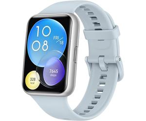HUAWEI Watch Fit 2 Montres connectées, Écran FullView avec Bords Ultra-Fins, GPS, Appels Bluetooth,Suivi d'un Mode de Vie sain, Animations d'entraînement Rapide, Compatible Android et iOS,Bleu