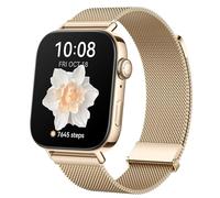 HUAWEI Watch FIT 3, Montre Connectée, Appels Bluetooth, Écran AMOLED 1,82", GPS, Gestion Polyvalente de la Forme Physique, Gestion complète de la santé, Jusqu'à 10 Jours d'utilisation maximale, Doré