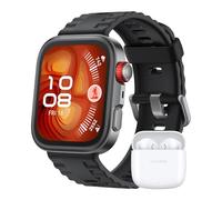 HUAWEI Watch FIT 4 Pro Montre connectée, + Freebuds SE 2 Blanc, Ultra-Fine, 1.82" Écran Verre Saphir, Bordure en Alliage de Titane, Suivi de la santé, ECG, Garantie prolongée de 6 Mois, Noir