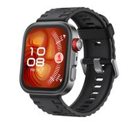 Montre connectée Huawei Watch Fit 4 Pro Bluetooth avec bracelet en fluoroélastomère Noir C
