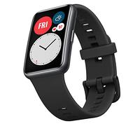 HUAWEI WATCH FIT Montre Connectée, Boitier en métal, écran AMOLED de 1.64", 10 Jours D'autonomie, 96 Modes D'entraînement, GPS Intégré,SpO2, Capteur de Fréquence Cardiaque, Gestion du Sommeil, Noir