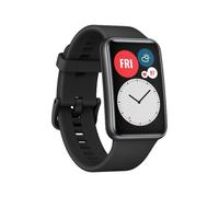 Huawei Watch Fit - Noir - Montre Intelligente Avec Bracelet - Silicone - Noir Graphite - Taille Du Poignet : 130-210 Mm - Affichage 1.64" - 4 Go - Bluetooth - 21 G
