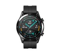 HUAWEI Watch GT 2(46mm) Montre Connectée, Autonomie de 2 Semaine, GPS Intégré, 15 Modes de Sport, Suivi du Rythme Cardiaque en Temps Réel, Appels Bluetooth, Sport Noir
