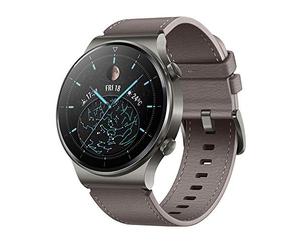 HUAWEI WATCH GT 2 Pro Montre Connectée, Ecran AMOLED Tactile de 1.39 Pouces, 2 Semaines D'autonomie, GPS & GLONASS, SpO2, Plus de 100 Modes D'entraînement, Appels via Bluetooth,Gris