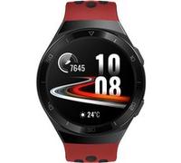 Huawei Watch GT 2e - Acier inoxydable noir - montre intelligente avec sangle - fluoroélastomère - rouge lave - affichage 1.39" - 4 Go - Bluetooth - 43 g Lava Red G