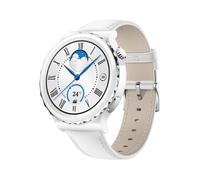 Huawei Watch GT 3 Pro 43mm GPS White White Leather Strap