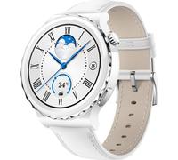 HUAWEI Watch GT 3 Pro-43mm Montre intelligente/traceur de fitness, blanc, cuir blanc