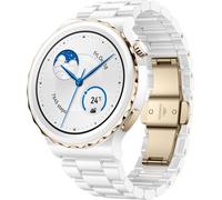 Huawei Watch GT 3 Pro-43mm or Bluetooth Blanc Céramique Smartwatch