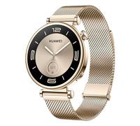 HUAWEI Watch GT 4 Montre Connectée Femme Jusqu'à 14 Jours d'autonomie - Compatible avec iOS et Android - Suivi de la fréquence Cardiaque - Montre Sport, SpO2 et GPS - 41MM Doré Version FR