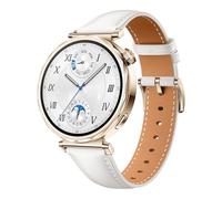 HUAWEI Watch GT 5 41mm Montre Connectée, Design aux Lignes épurées, Nouvelle expérience de Course à Pieds et de Cyclisme, Suivi de la santé, Jusqu'à 7 Jours d'autonomie, iOS & Android, Blanc(Cuir)
