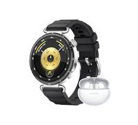 HUAWEI Watch GT 6 GPS 41mm Montres connectées + Freebuds 6i Blanc Écran AMOLED de 1,32 Pouce, Jusqu'à 14 Jours d'autonomie, Cyclisme de Niveau Professionnel, Compatible avec iOS et Android, Noir