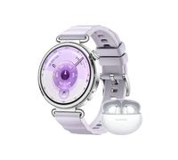 HUAWEI Watch GT 6 GPS 41mm Montres connectées + Freebuds 6i Blanc Écran AMOLED de 1,32 Pouce, Jusqu'à 14 Jours d'autonomie, Cyclisme de Niveau Professionnel, Compatible avec iOS et Android, Violet