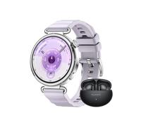 HUAWEI Watch GT 6 GPS 41mm Montres connectées + Freebuds 6i Noir Écran AMOLED de 1,32 Pouce, Jusqu'à 14 Jours d'autonomie, Cyclisme de Niveau Professionnel, Compatible avec iOS et Android, Violet