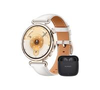 HUAWEI Watch GT 6 GPS 41mm Montres connectées + FreeBuds SE 3 Noir, Écran AMOLED de 1,32 Pouce, Jusqu'à 14 Jours d'autonomie, Cyclisme de Niveau Professionnel, Compatible avec iOS et Android, Blanc