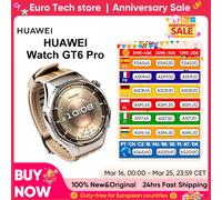 HUAWEI Watch GT 6 Pro 46mm GPS Smartwatch 1.47 ''écran tactile AMOLED, jusqu'à 21 jours d'autonomie, niveau professionnel de cyclisme, NFC, Black